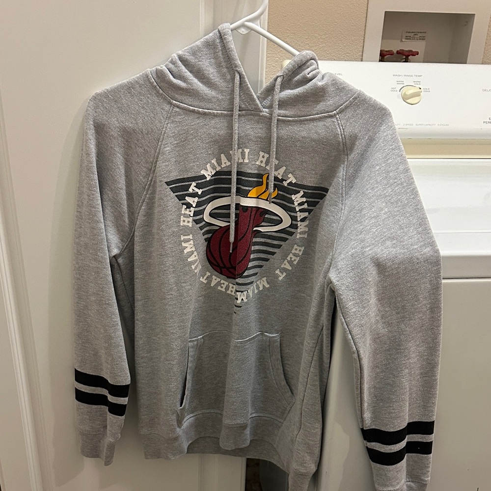 NBA Gray Miami Heat Women's Hoodie
